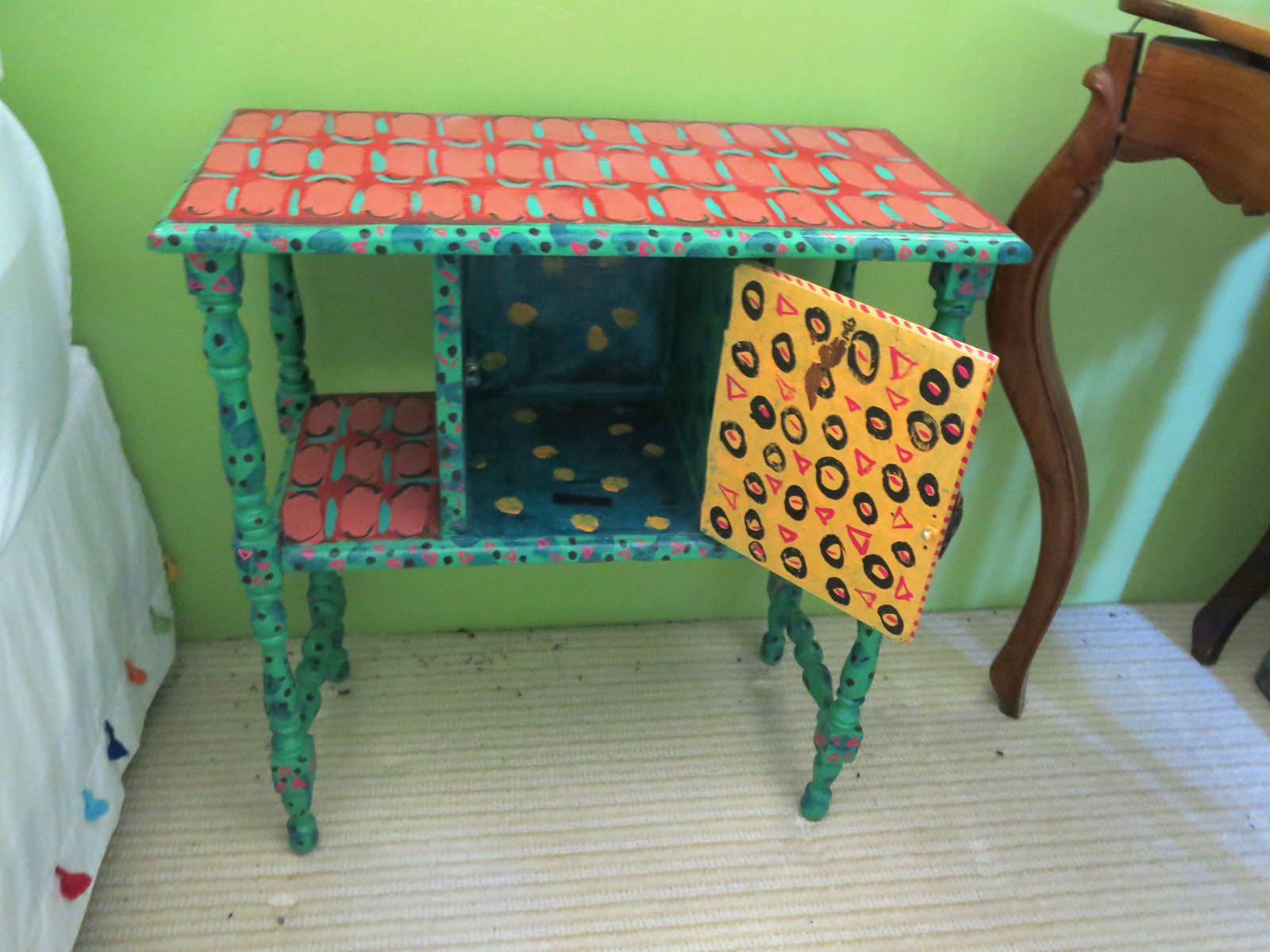 Hand Painted Mexican Table