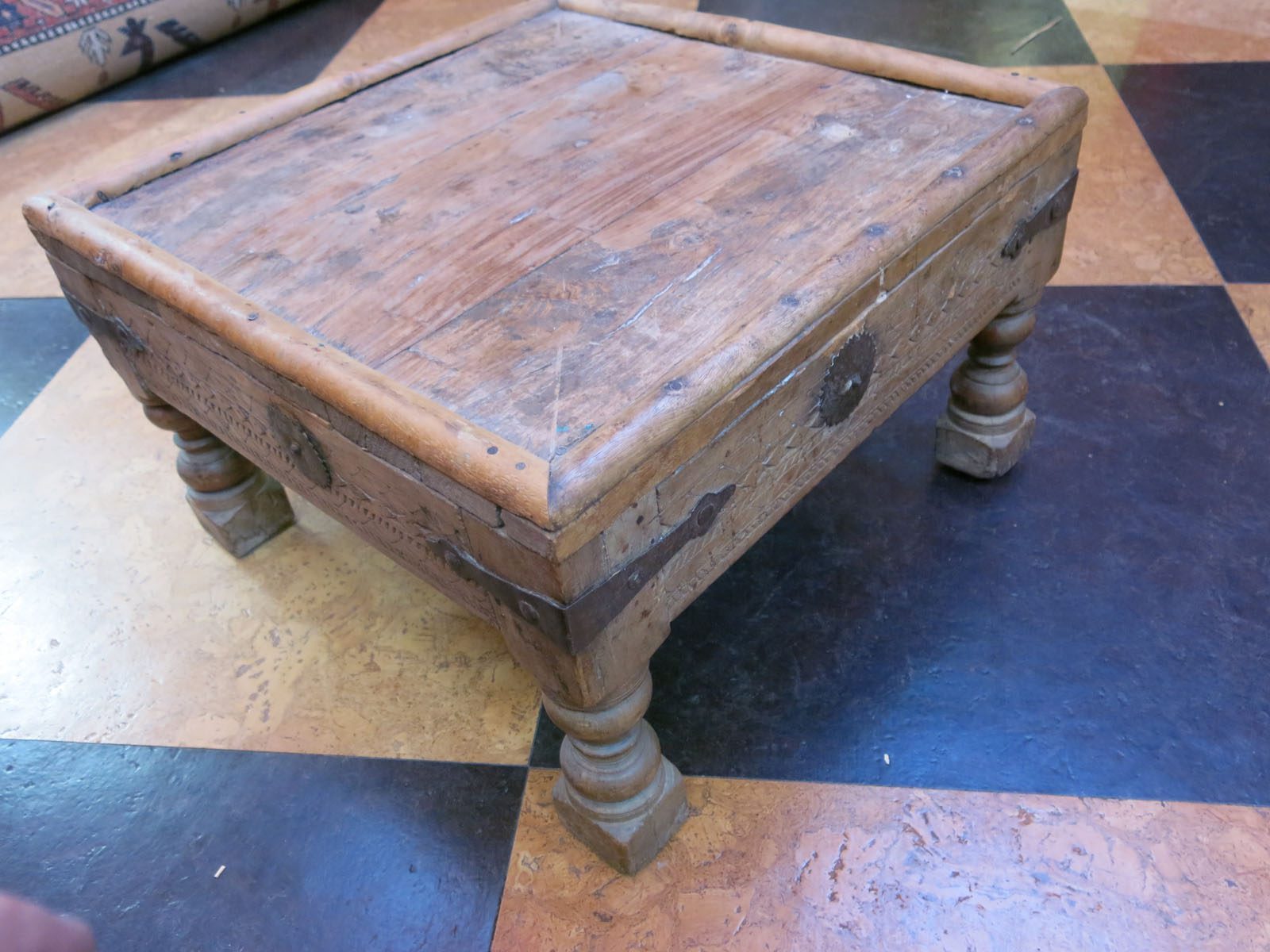 Vintage Anglo Indian Bajot Tea Table