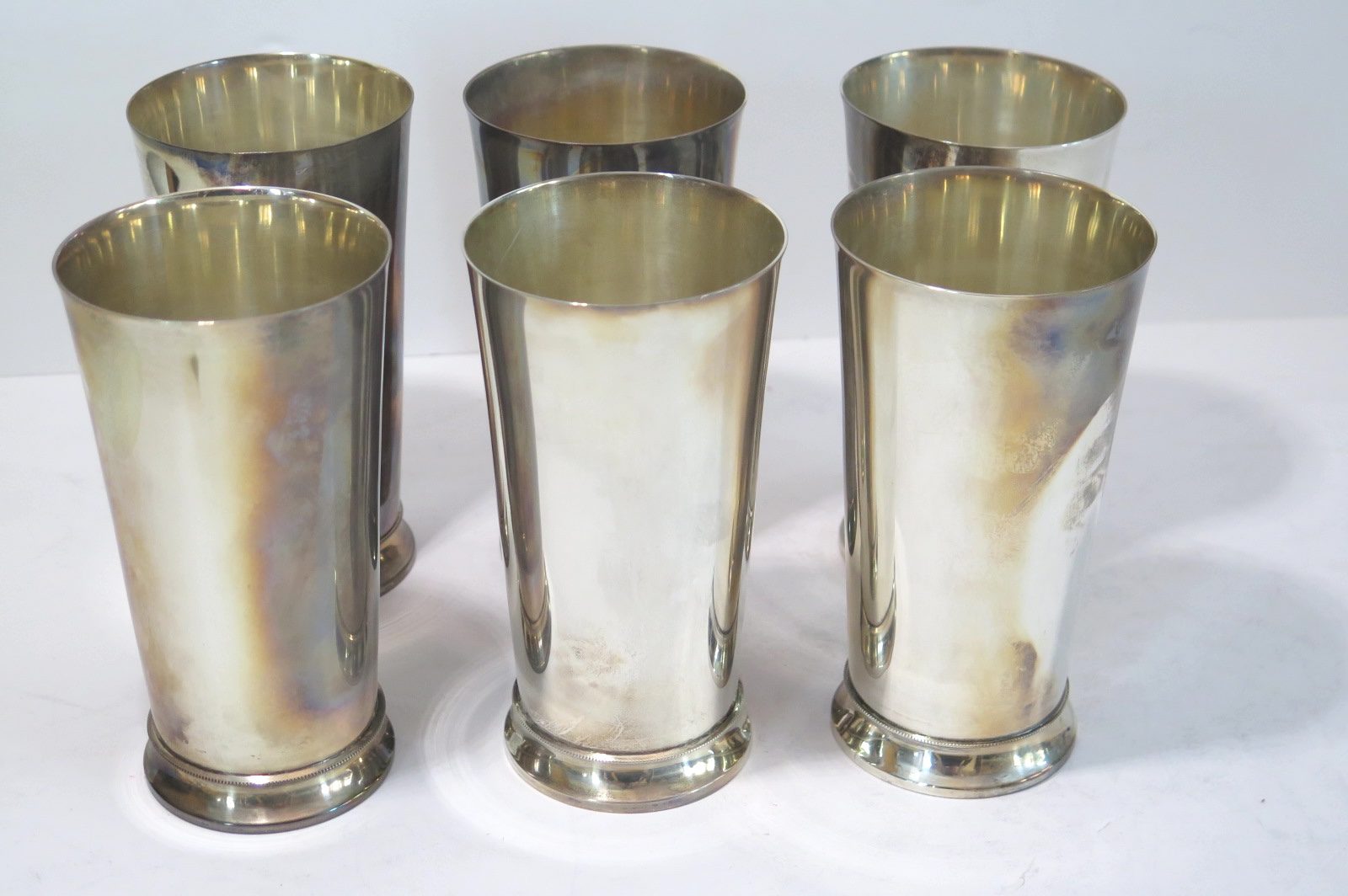 Chicago Silver Company Sterling Silver Julep Cup Set of Six