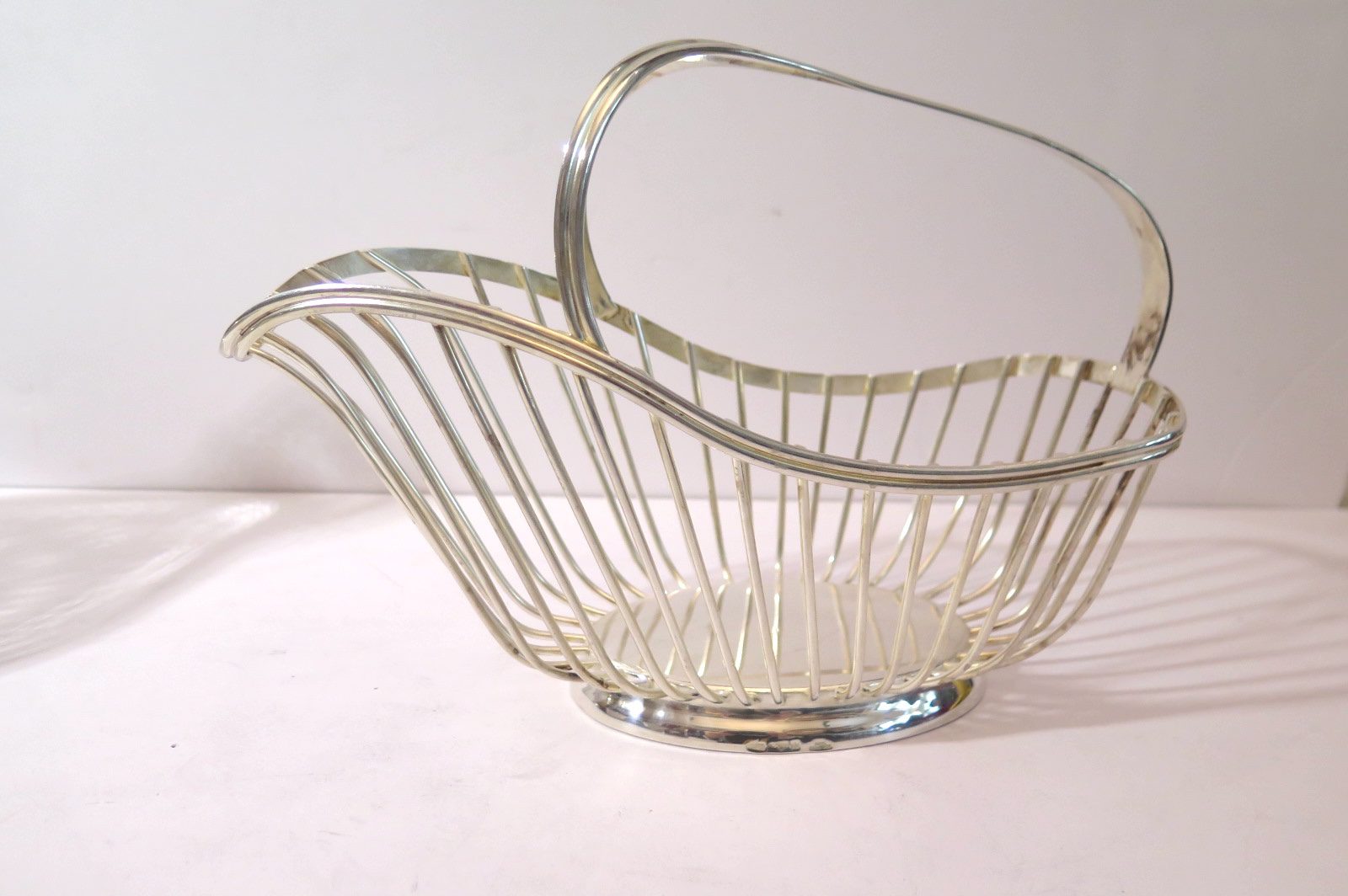 Christofle Silver Plate Wine Basket