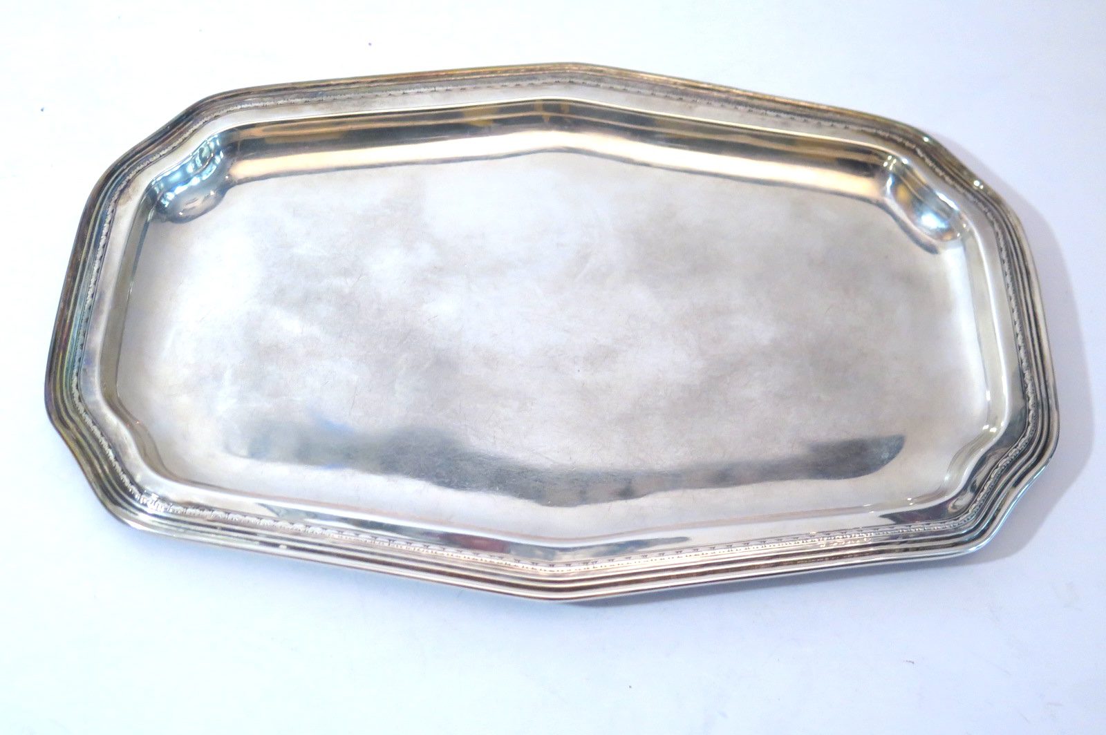 Sterling Silver Rectagonal Salver