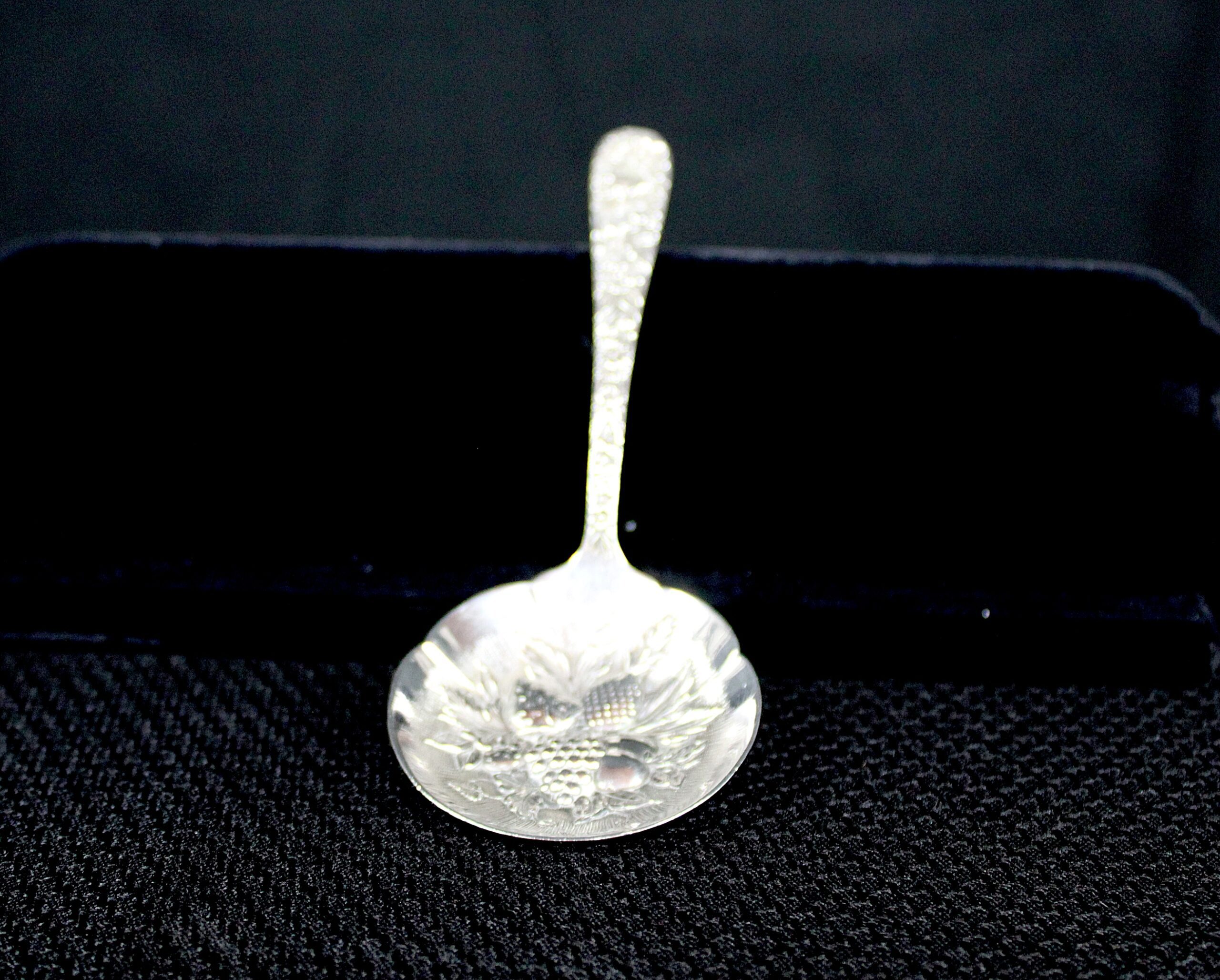 Kirk and Sons Repousse Berry Spoon