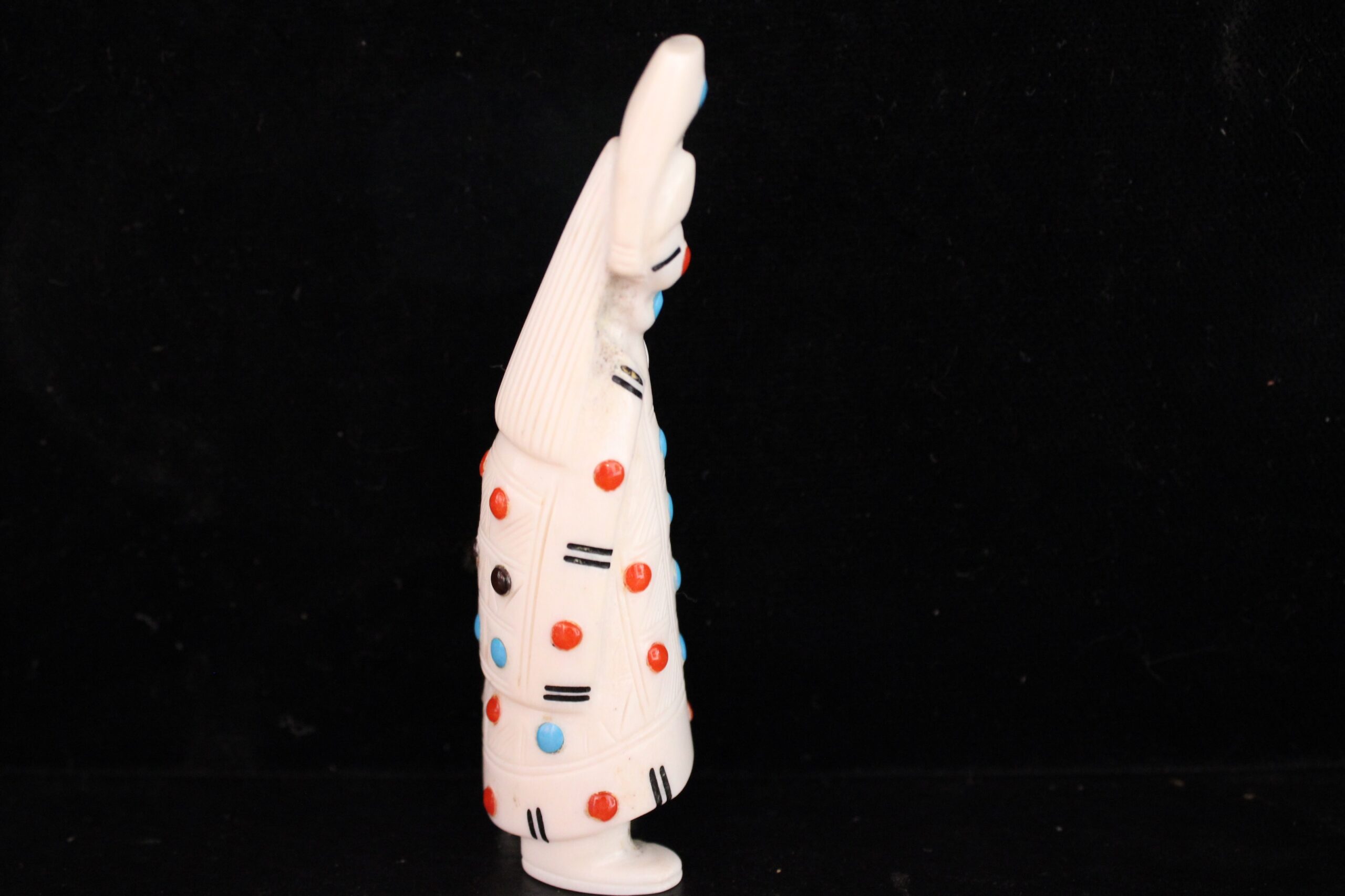 Troy Sice Elk Antler Corn Maiden Zuni Fetish - Image 6