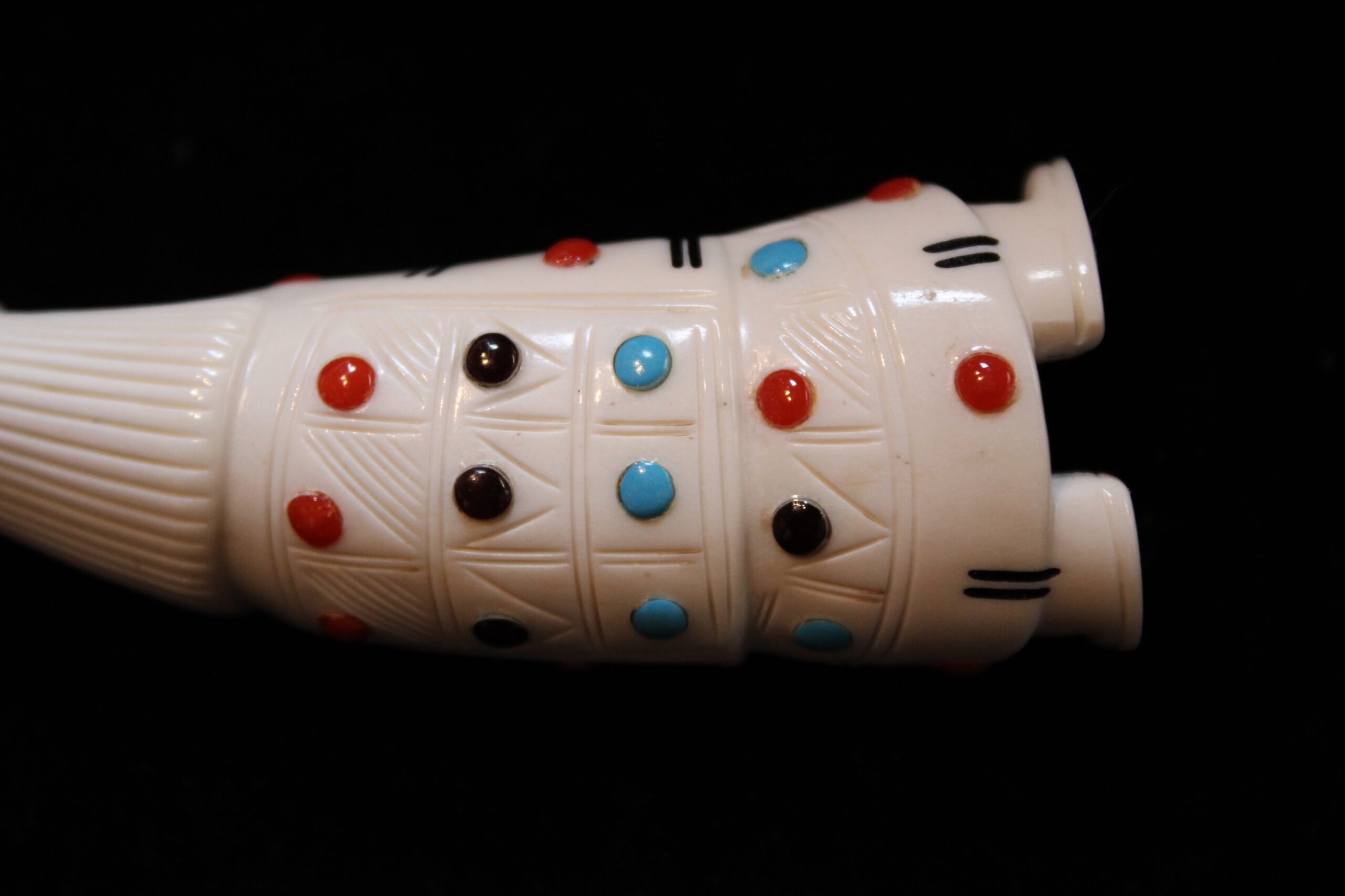 Troy Sice Elk Antler Corn Maiden Zuni Fetish - Image 9