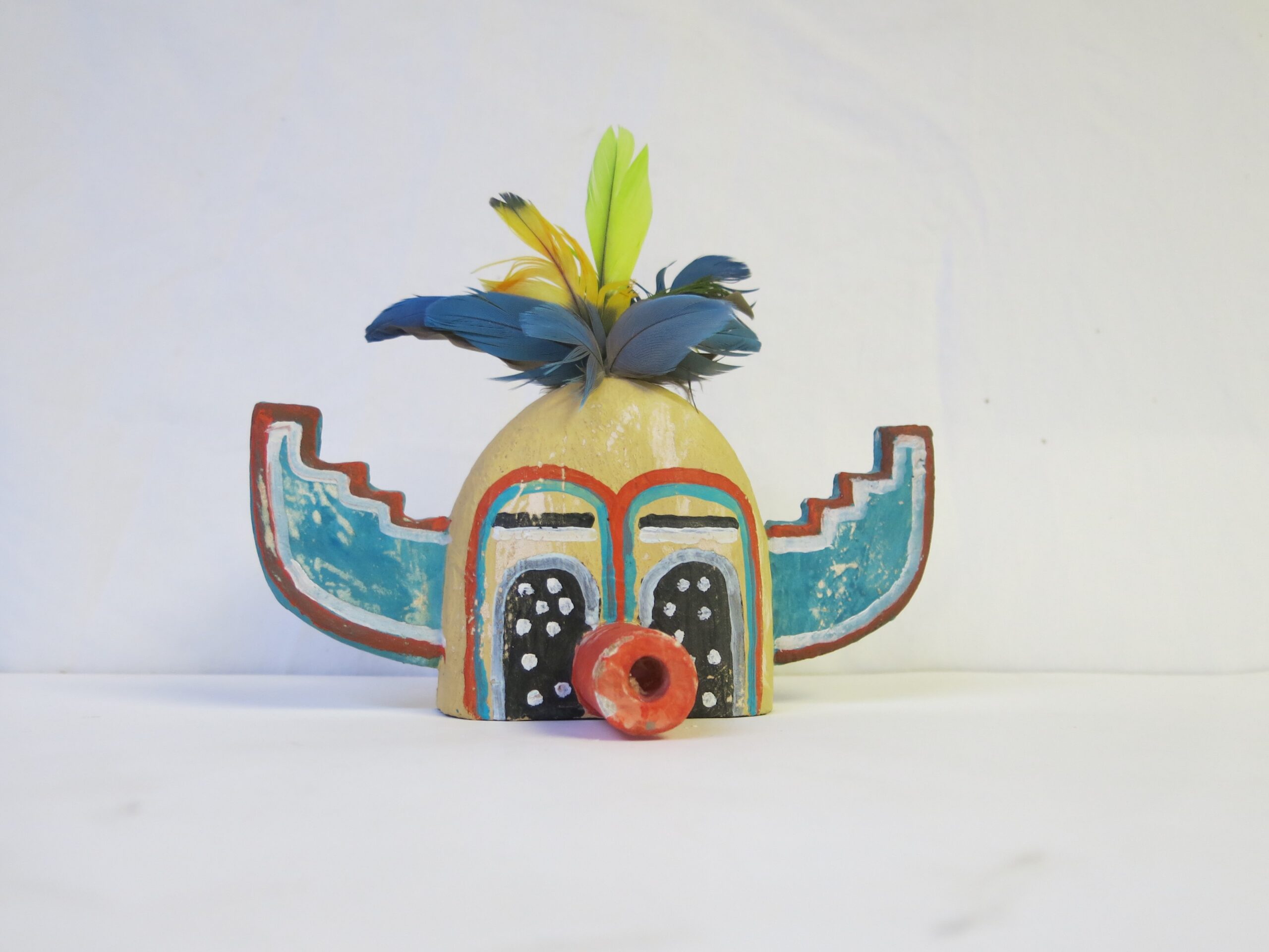 Gregory Lomayesva Kachina Head Mask - Image 7