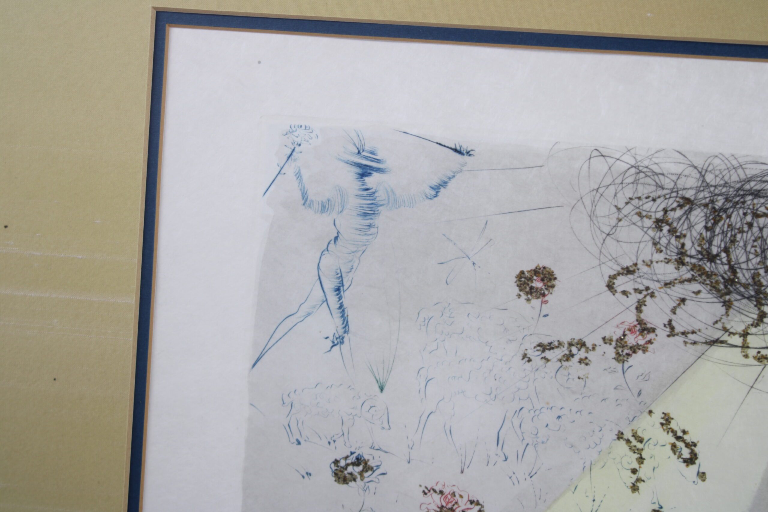 Salvador Dali "The Black Girl of Jerusalem" Signed & Numbered Etching - Image 8