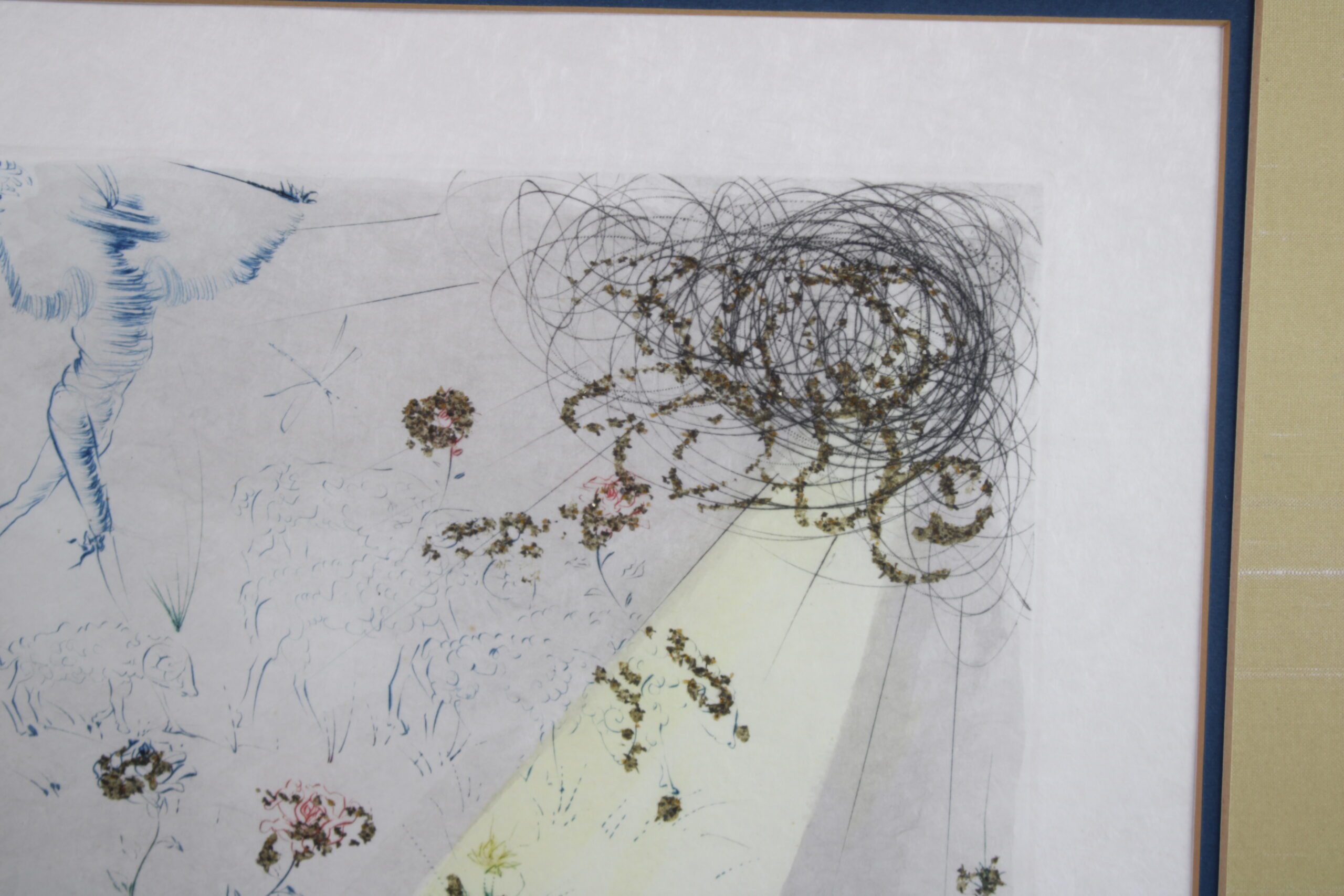 Salvador Dali "The Black Girl of Jerusalem" Signed & Numbered Etching - Image 11