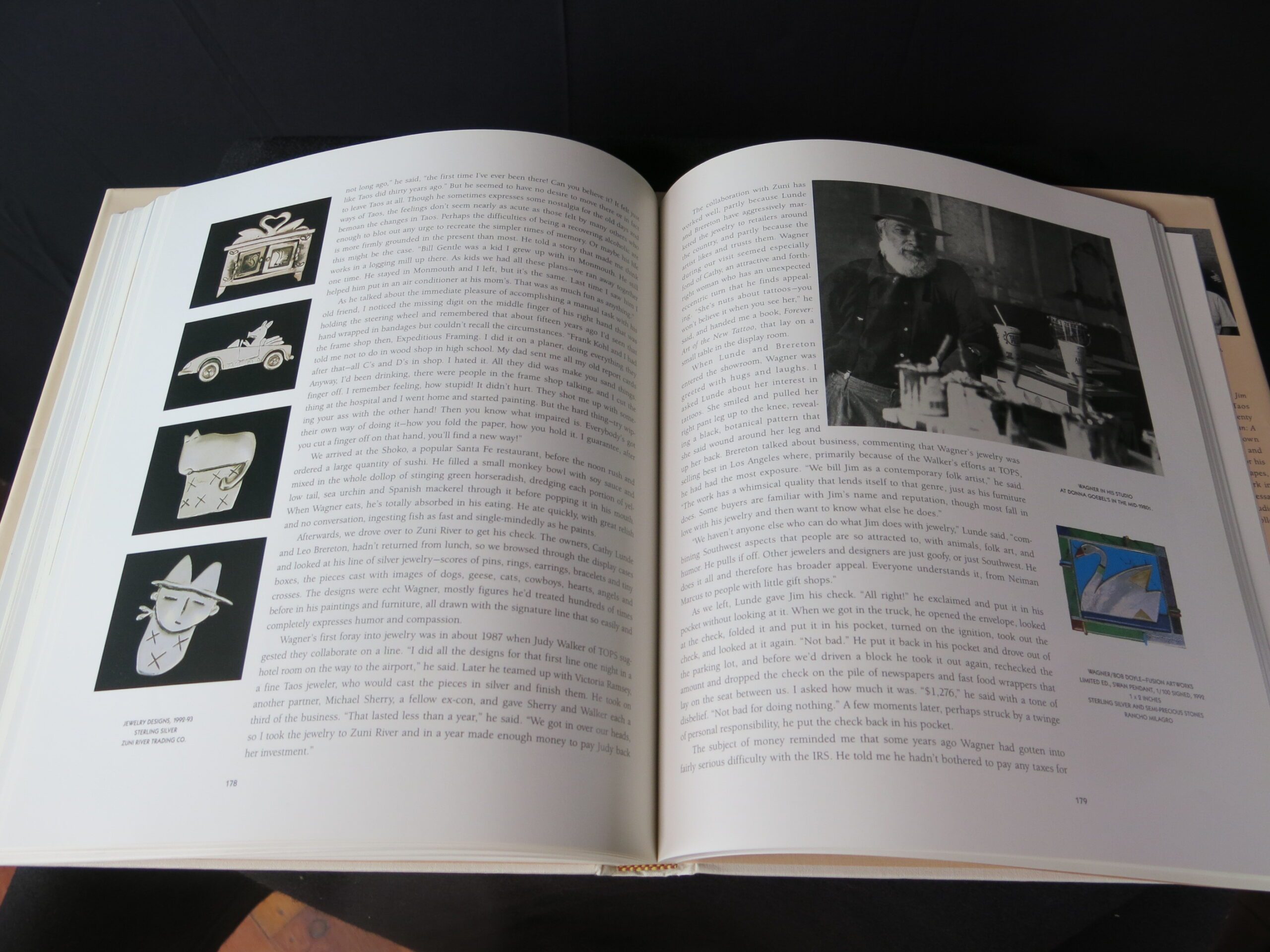 Jim Wagner, Taos An American Artist Signed Hardcover Book in Hand Painted Box - Image 13