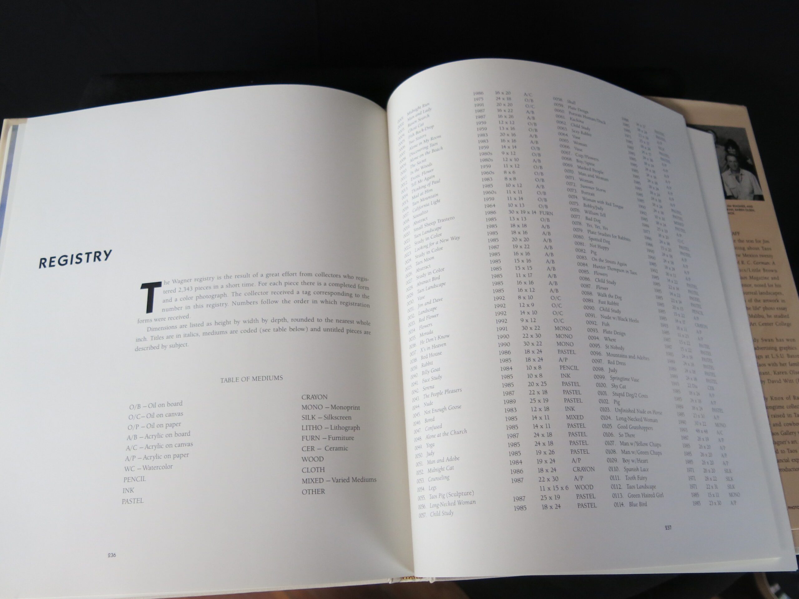 Jim Wagner, Taos An American Artist Signed Hardcover Book in Hand Painted Box - Image 16