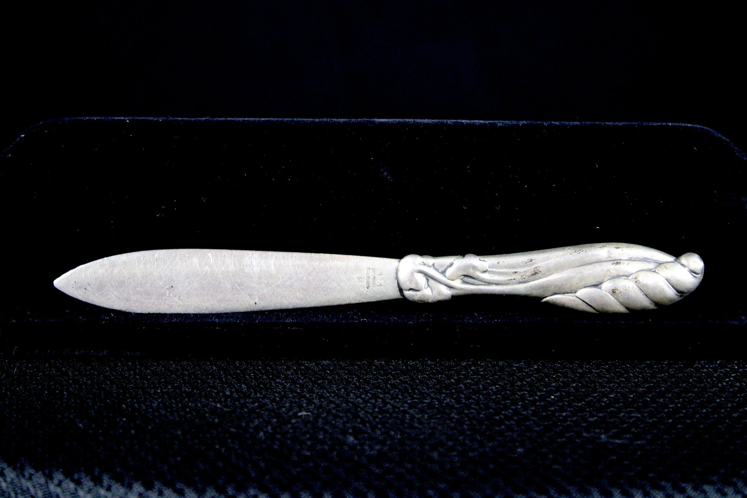 Rare Georg Jensen Art Nouveau Sterling Silver Letter Opener #121