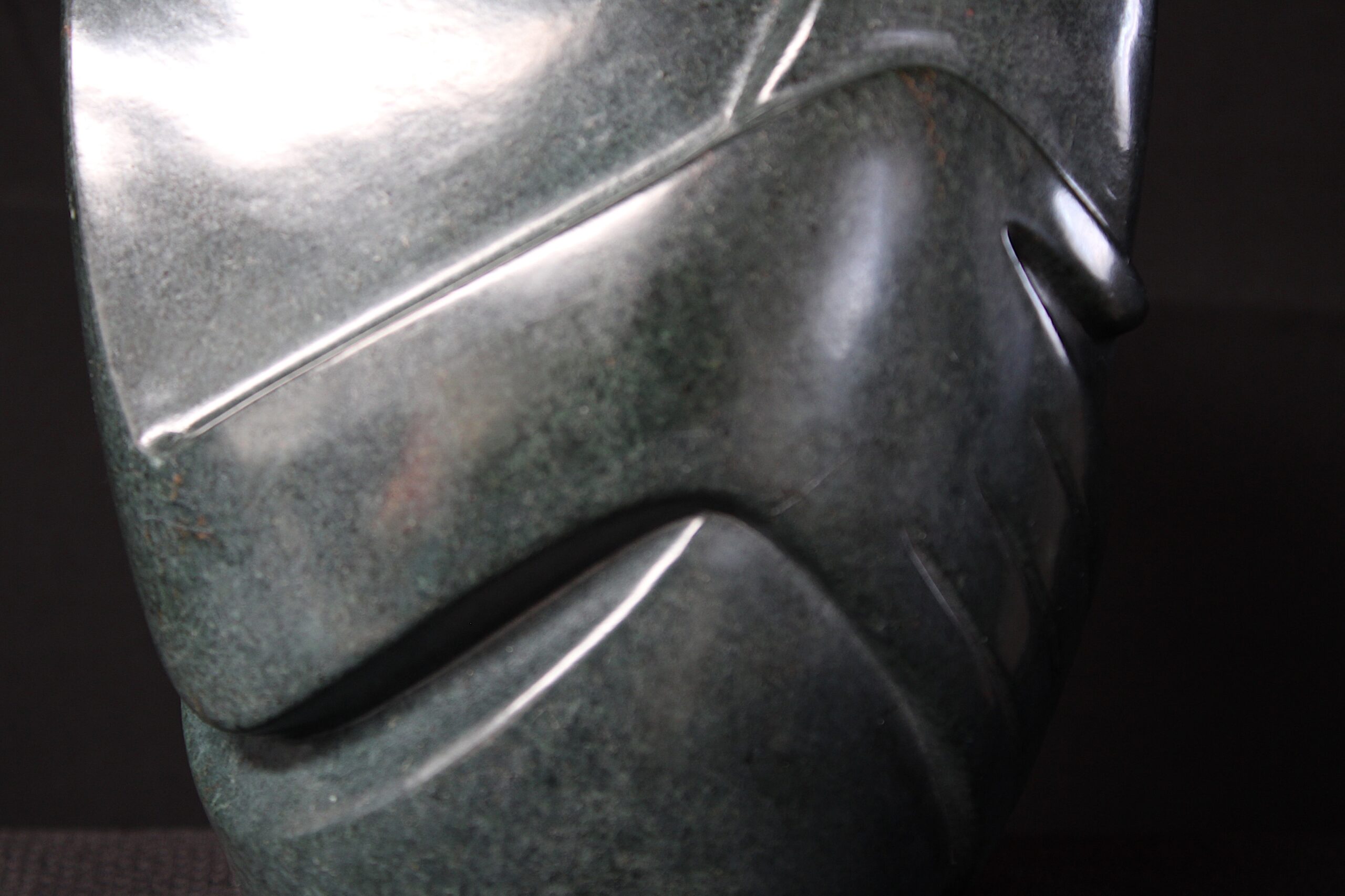 David Gopito Serpentine Abstract Shona Sculpture - Image 4