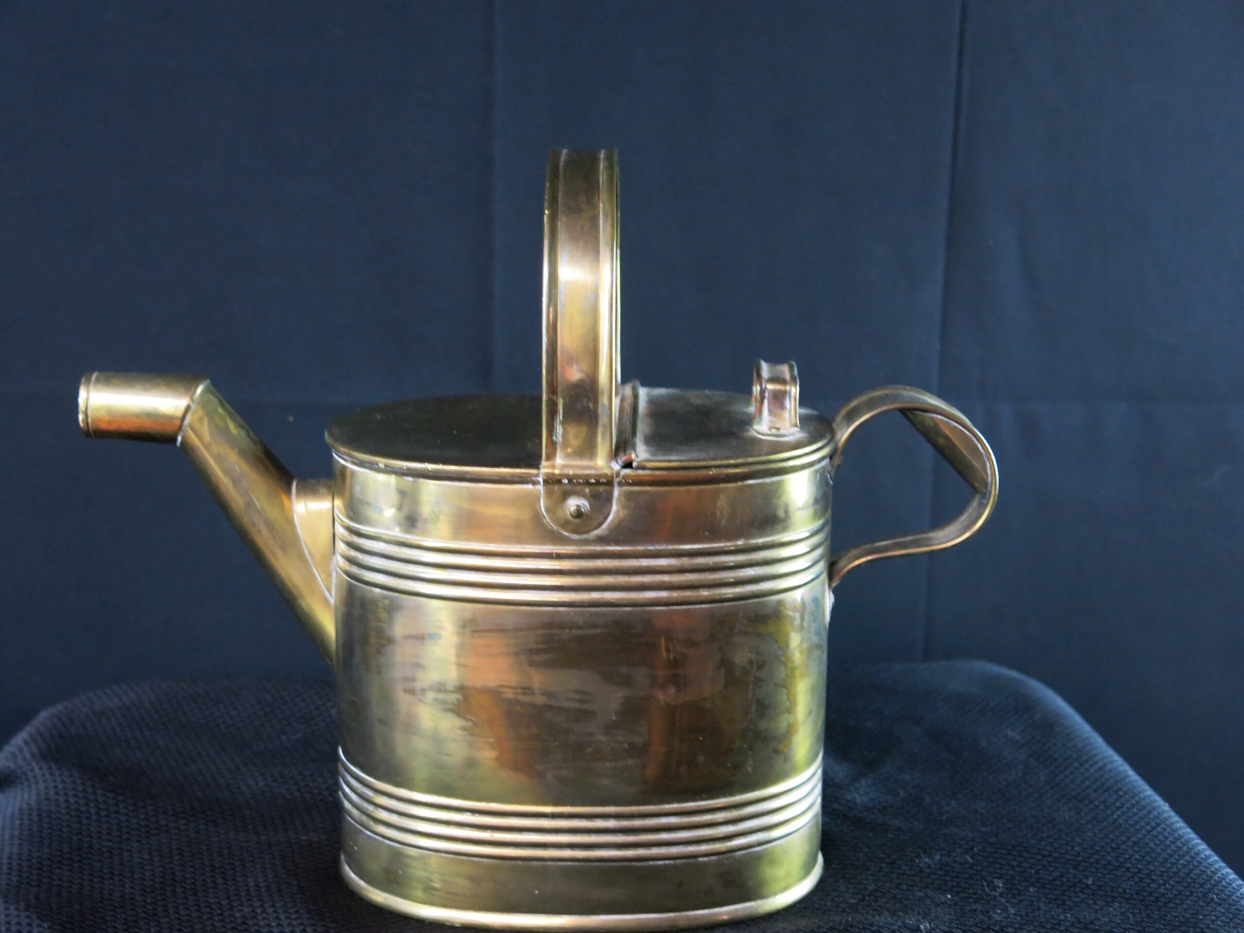 Israel Freeman & Sons Ltd Antique English Brass 4 Pint Hot Water Can - Image 5
