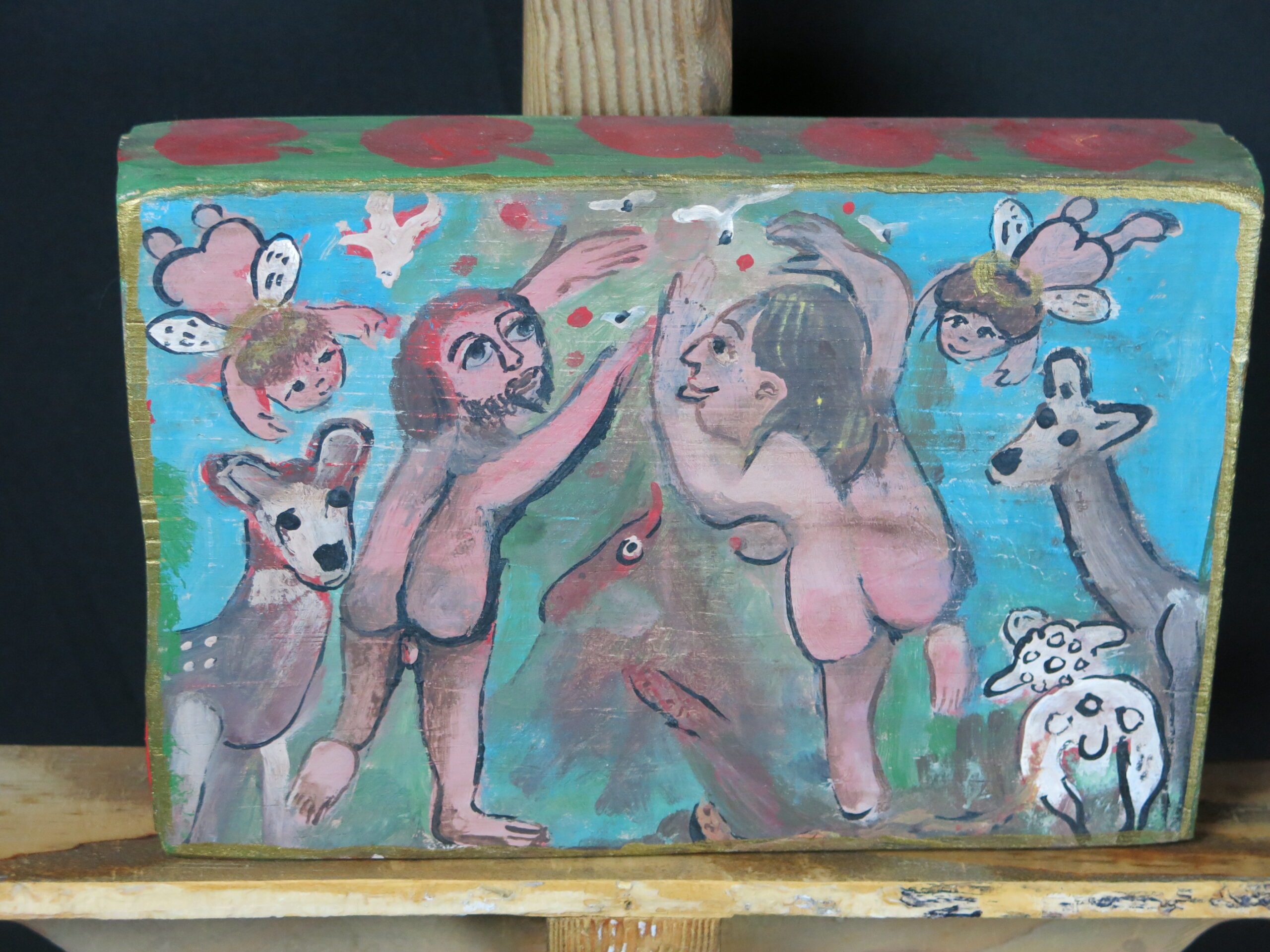 Lydia Garcia Retablo Adam & Eve