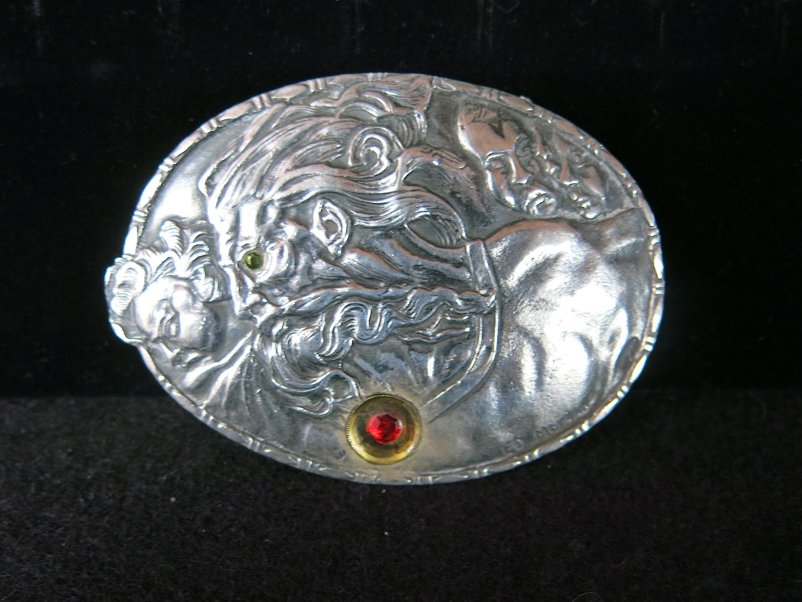 Ed Morgan Sterling Silver Belt Buckle – North Wind