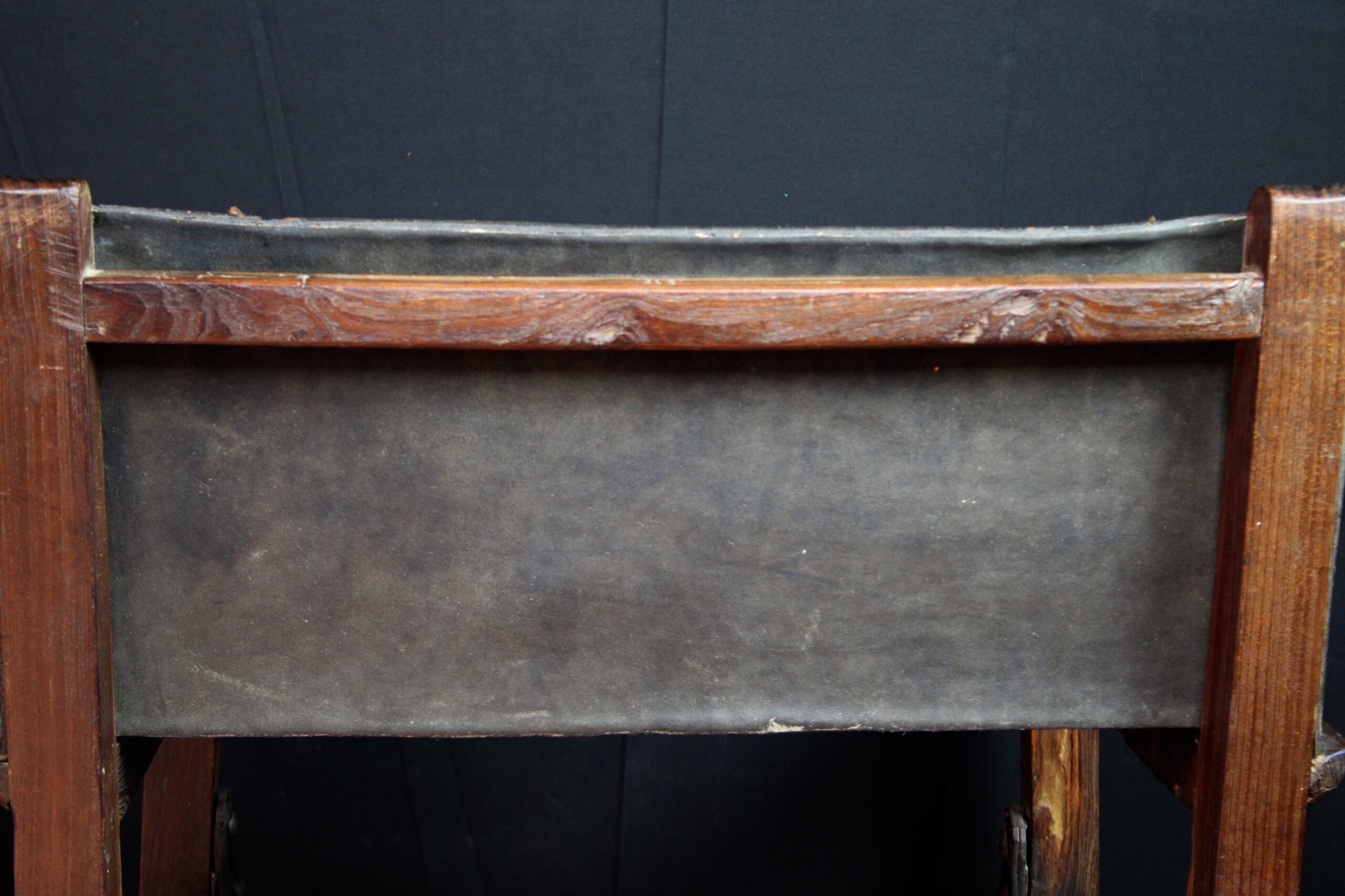 Antique Spanish Colonial Sillón de Frailero Armchair - Image 13