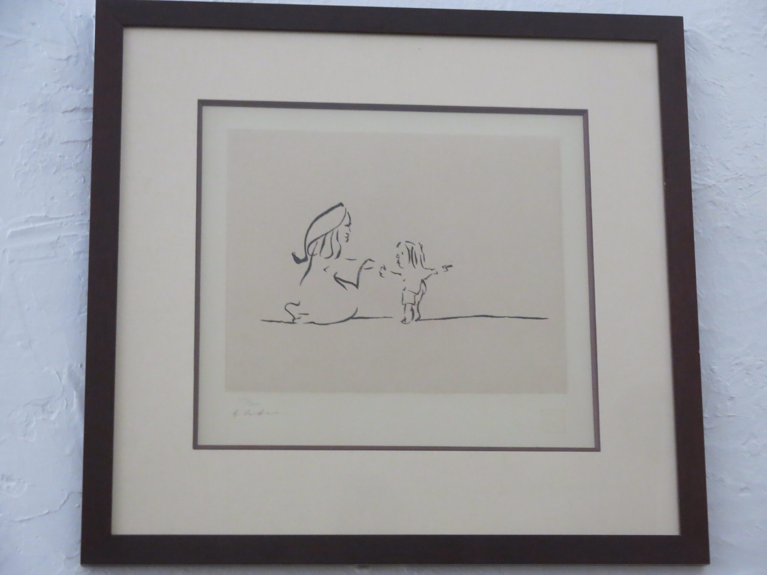 John Lennon “Love” Stone Lithograph Signed and Numbered by Yoko Ono