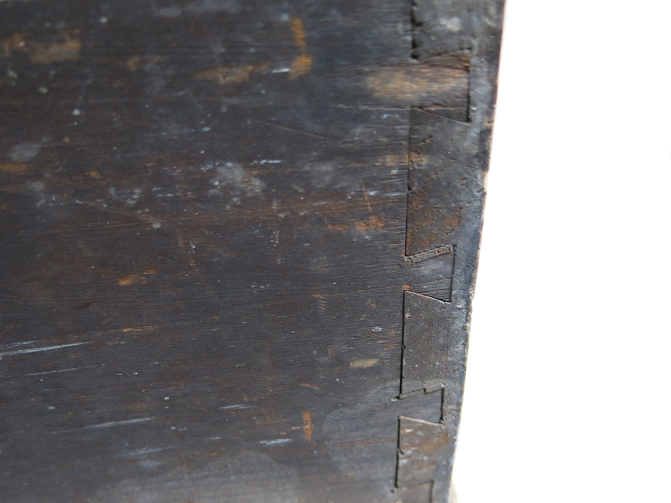 American Pennsylvania Dutch Folk Art Painted Document/Storage Box - Image 10