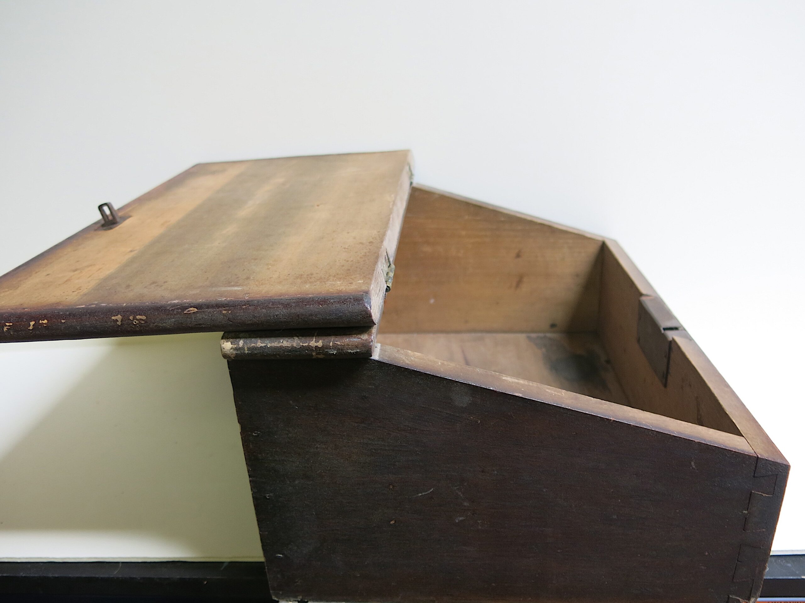 American Pennsylvania Dutch Folk Art Painted Document/Storage Box - Image 12