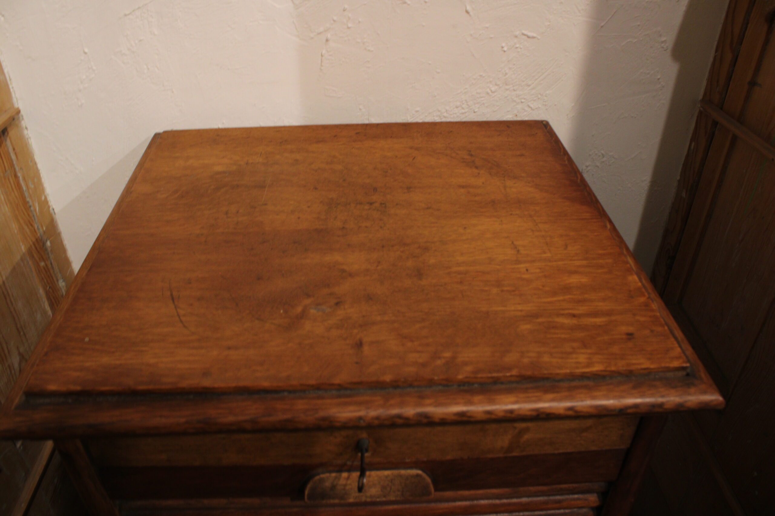 Shannon File Co. Oak Tambour Filing Cabinet c.1895-1910 - Image 4