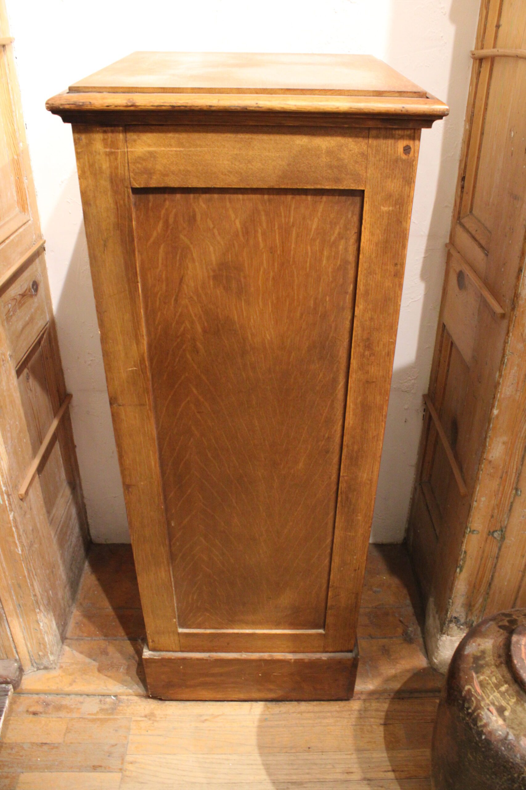 Shannon File Co. Oak Tambour Filing Cabinet c.1895-1910 - Image 6