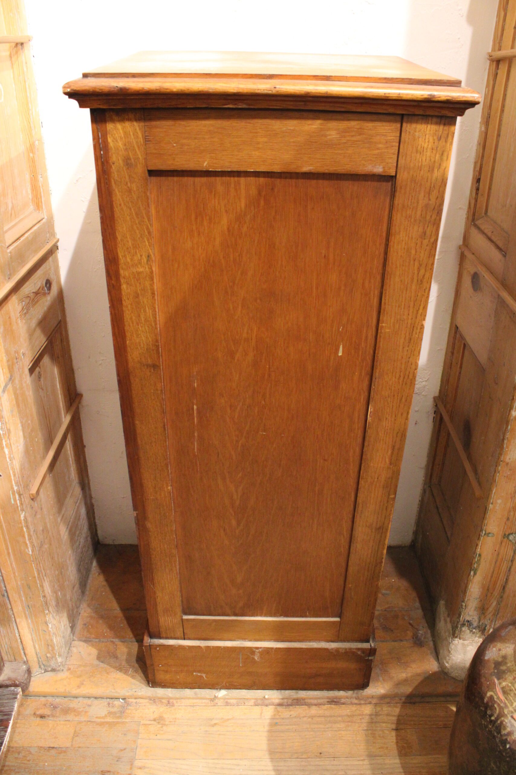 Shannon File Co. Oak Tambour Filing Cabinet c.1895-1910 - Image 7