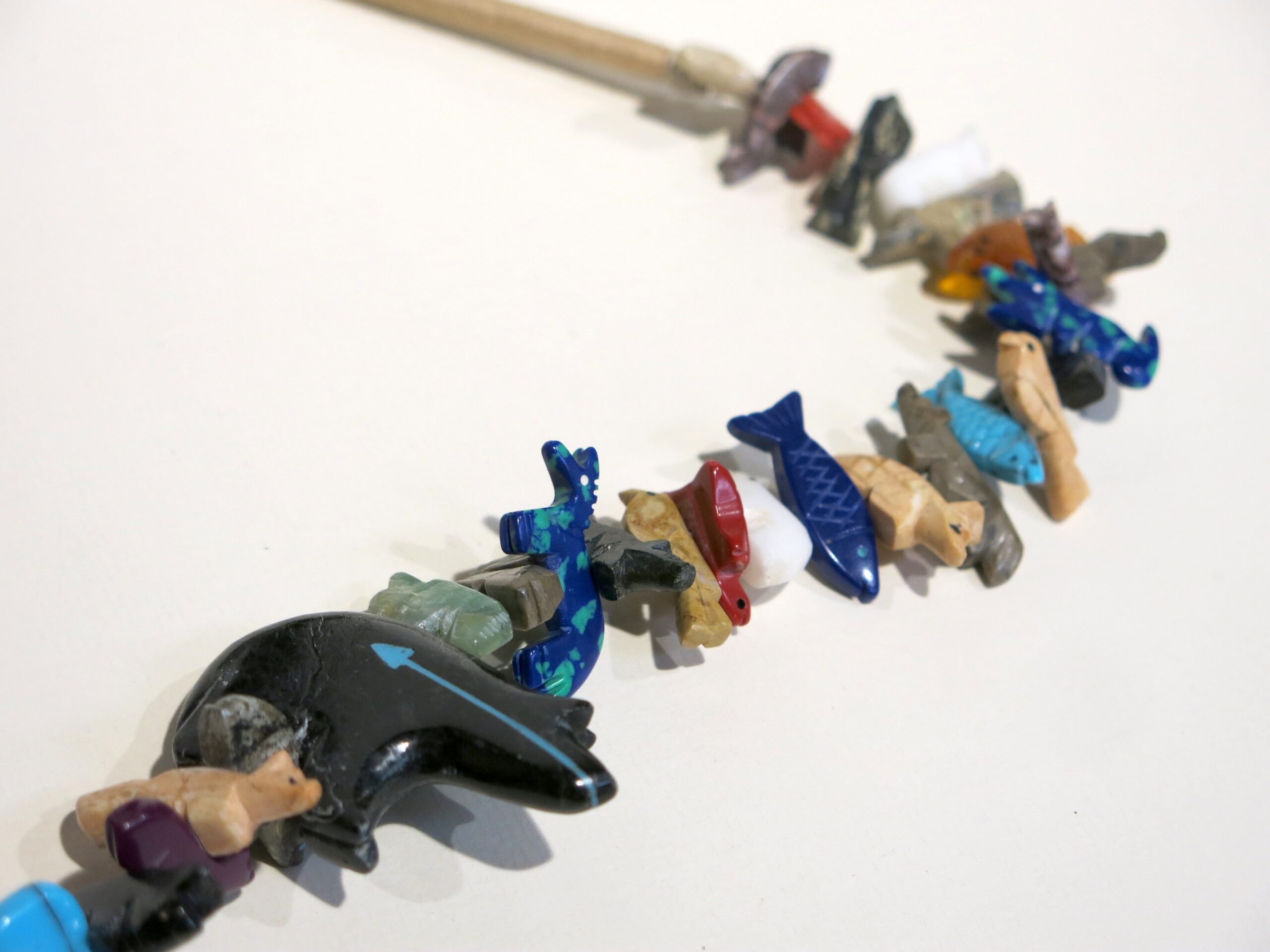 Zuni Fetish Necklace ca. 1975 - Image 8