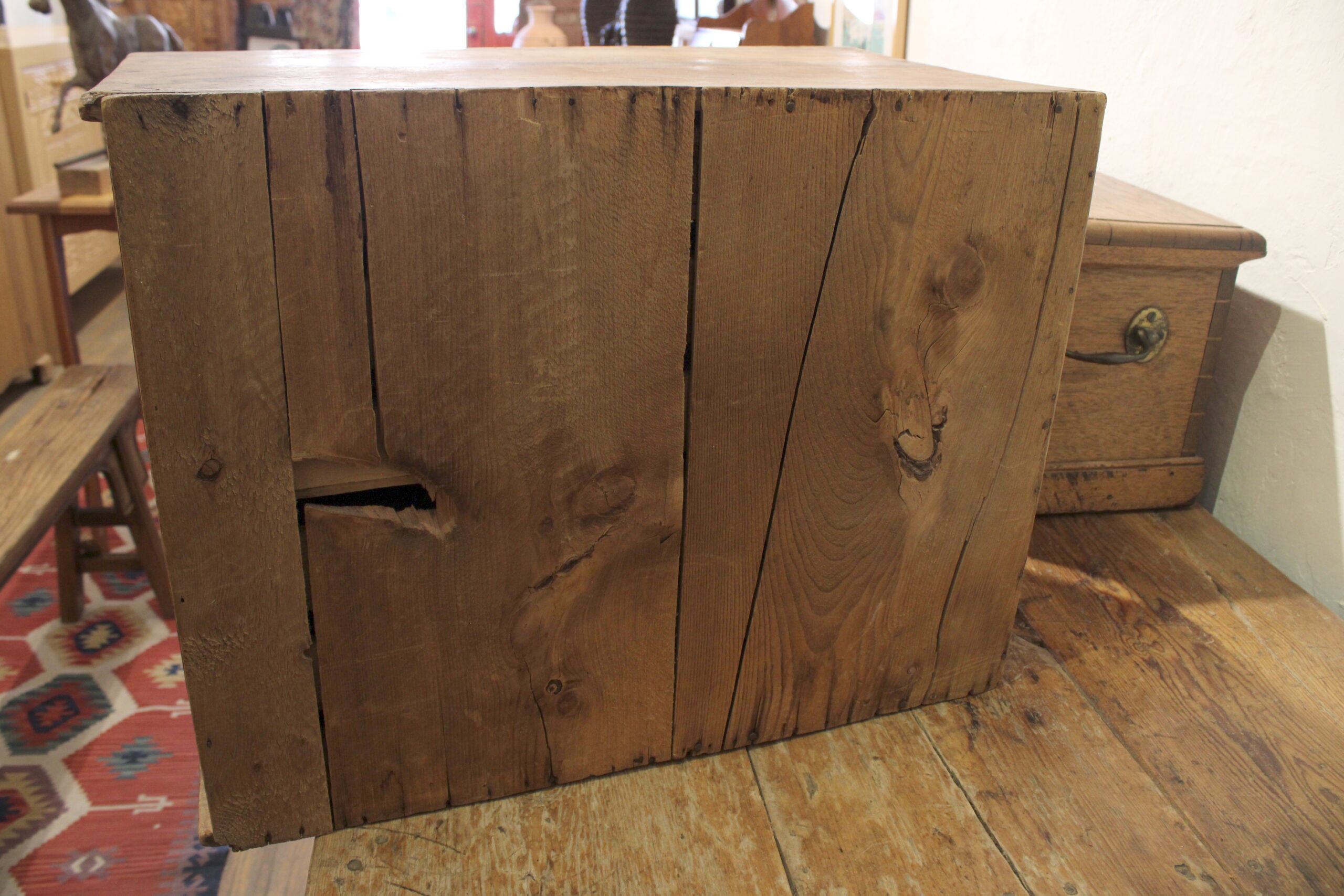 Primitive Pine 6-Drawer Watchmaker's Parts Cabinet c.1880-1910 - Image 7