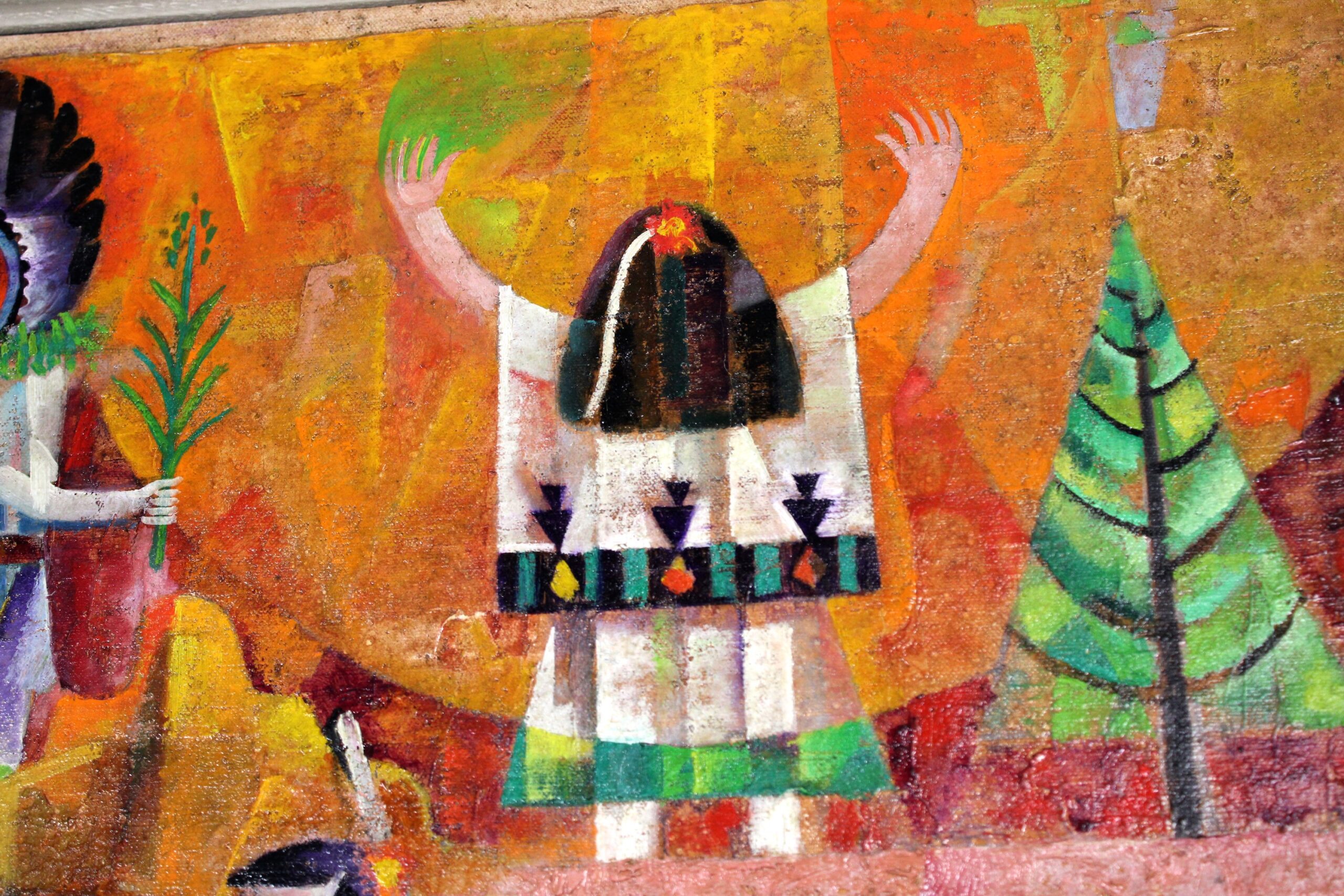 Charles Stewart "The Great Fire Fraternity" Oil On Canvas - Image 4