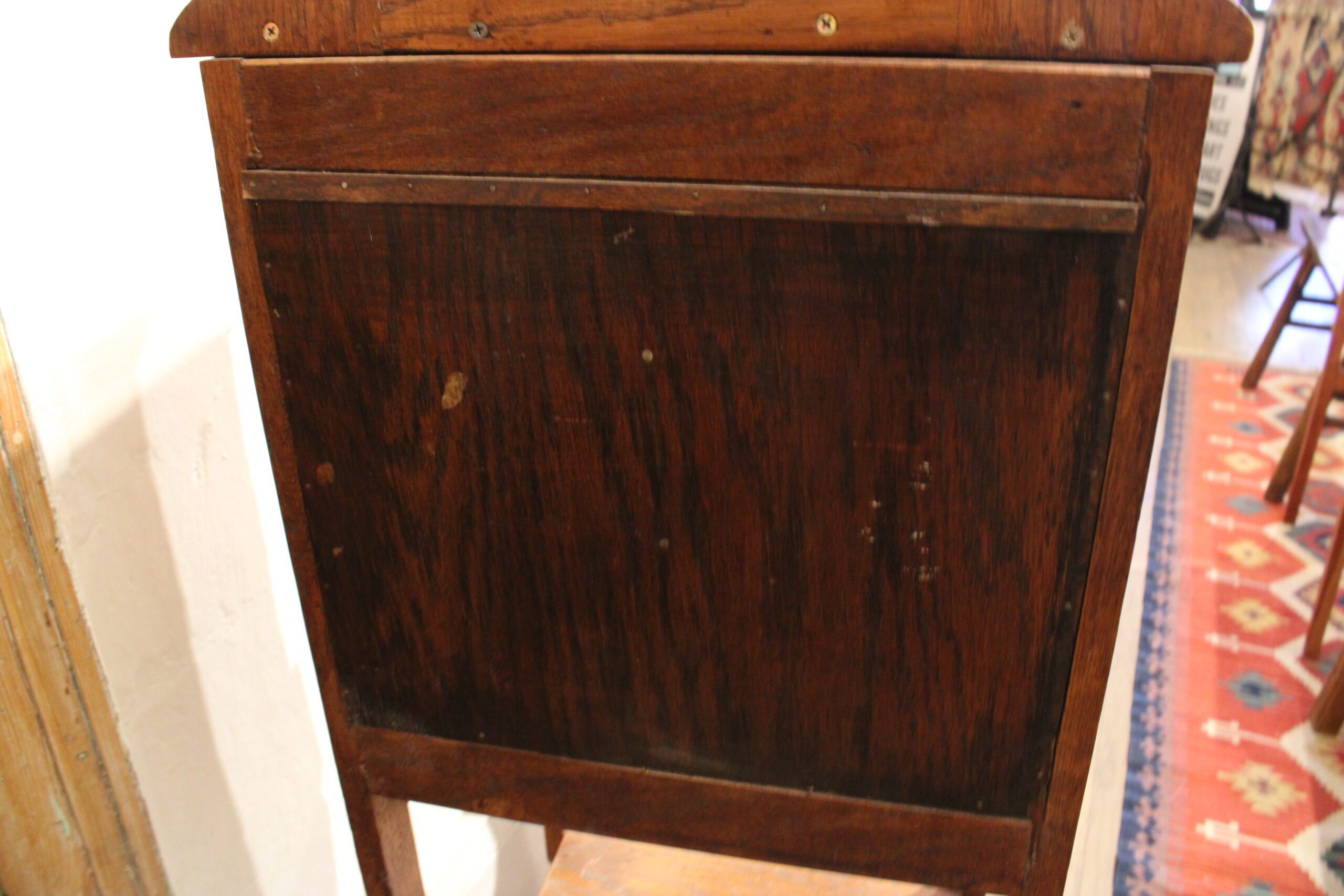 Victorian Golden Oak Gentleman's Shaving Stand c.1890-1905 - Image 11