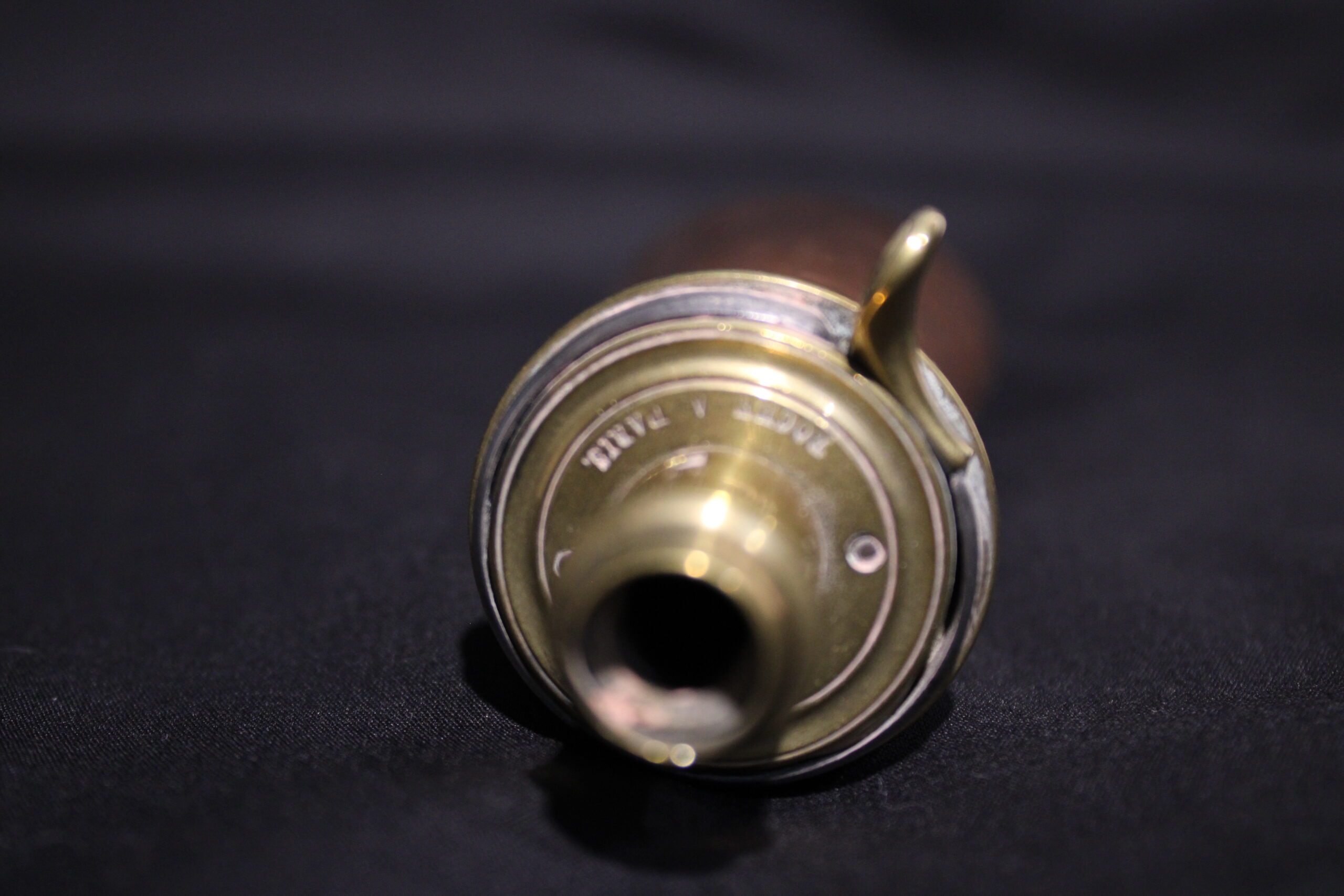 Michel Boche A Paris Copper and Brass Powder Flask - Image 4