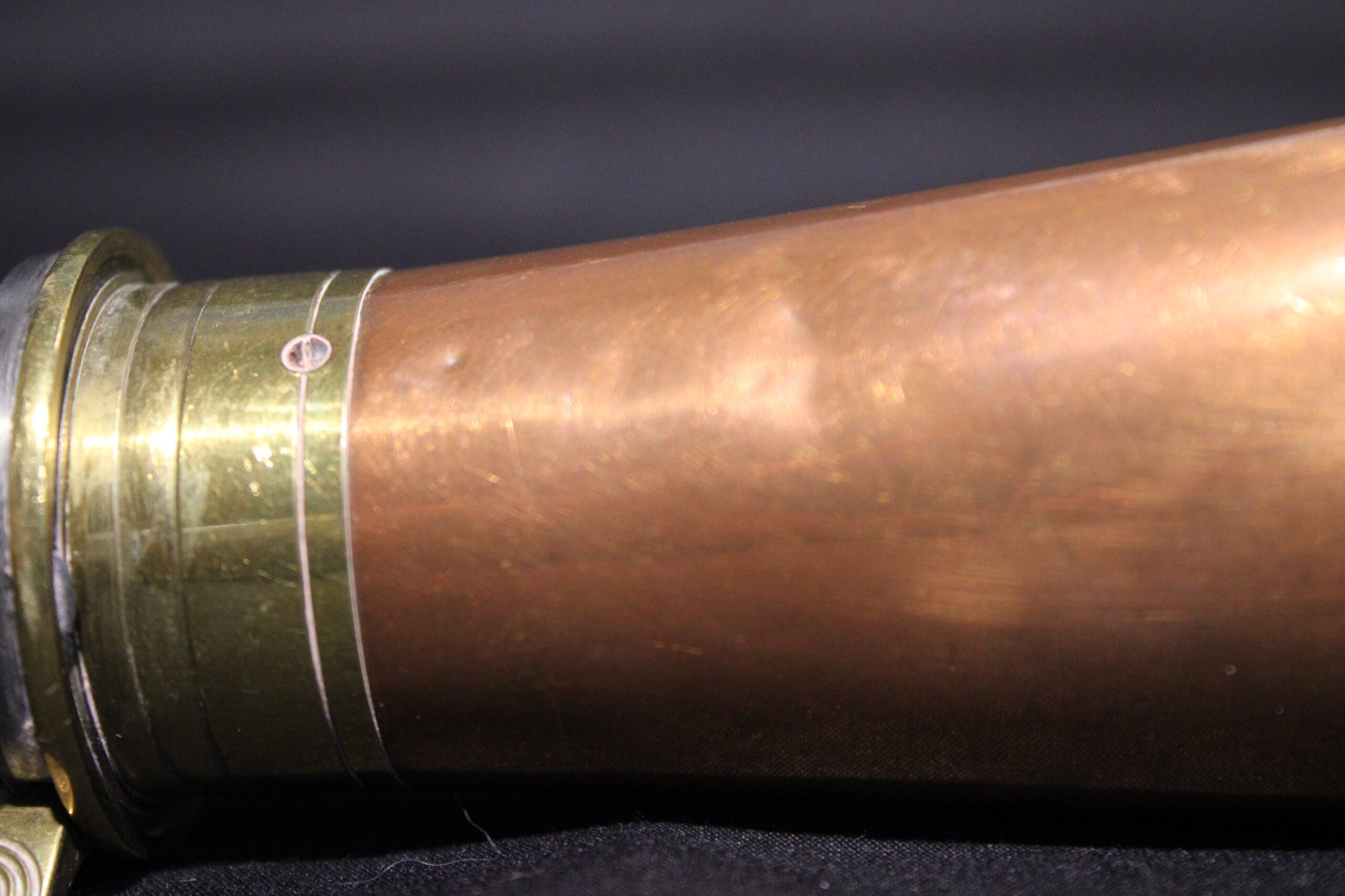 Michel Boche A Paris Copper and Brass Powder Flask - Image 6