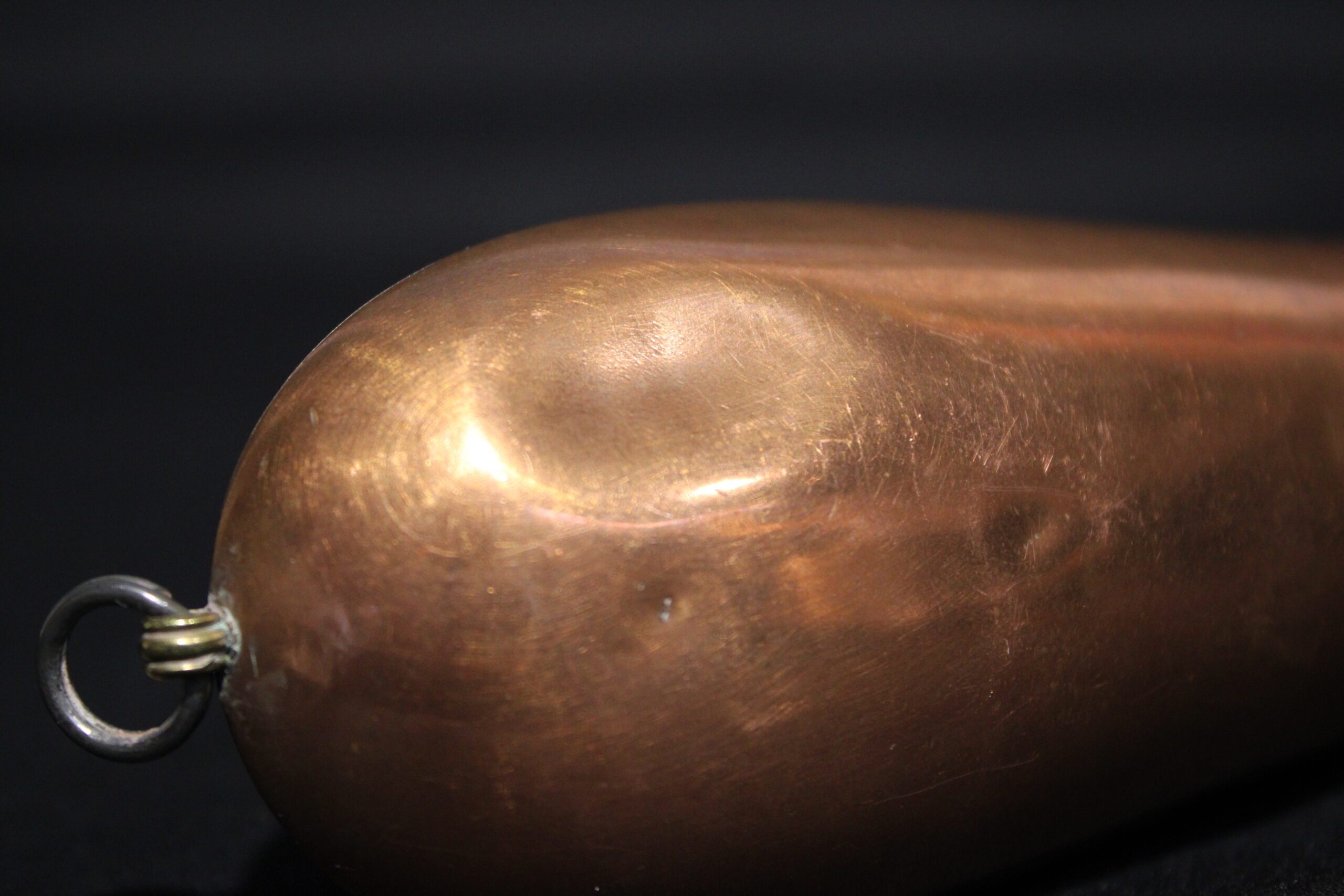 Michel Boche A Paris Copper and Brass Powder Flask - Image 7